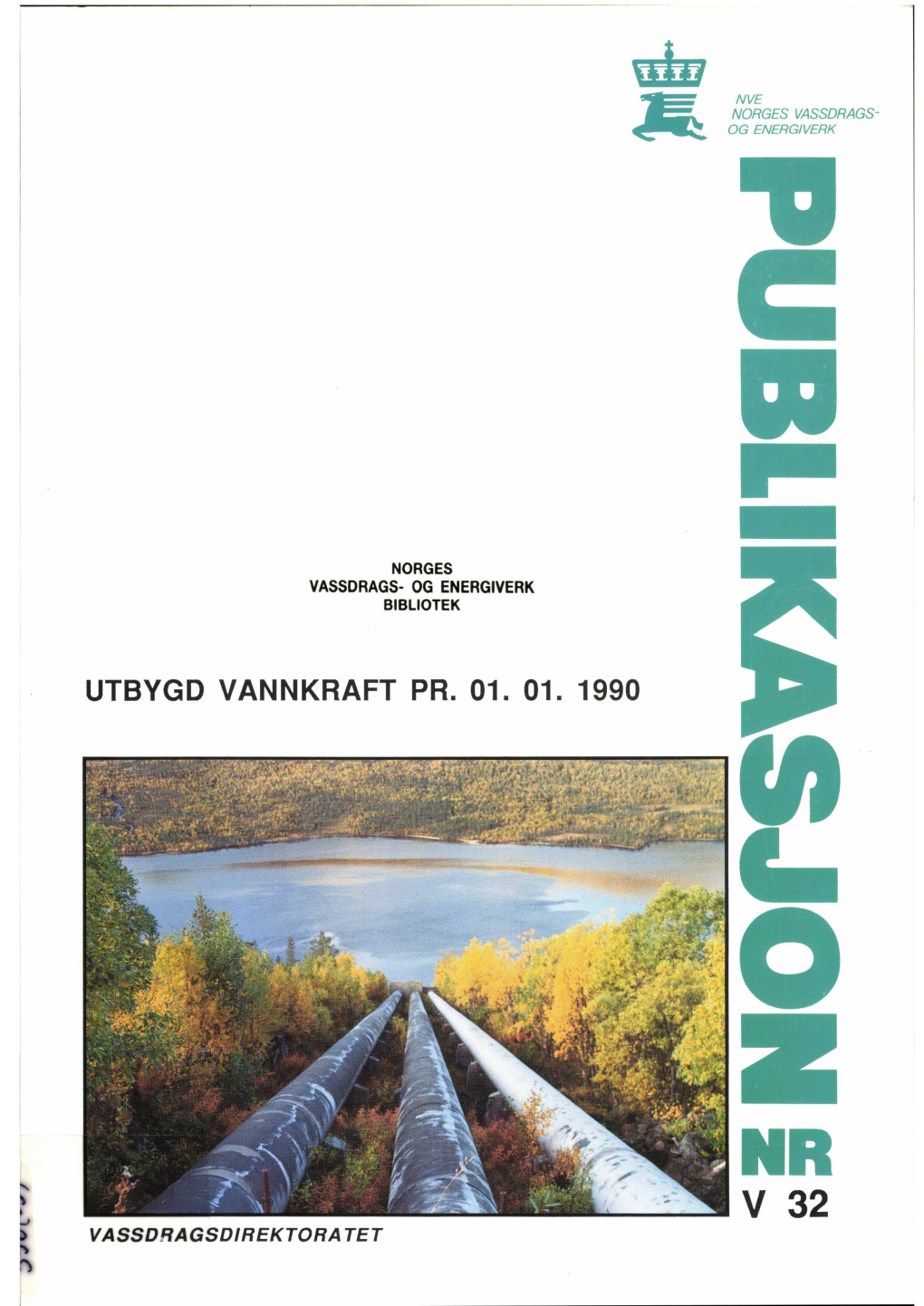 Utbygd Vannkraft Pr. 01. 01. 1990