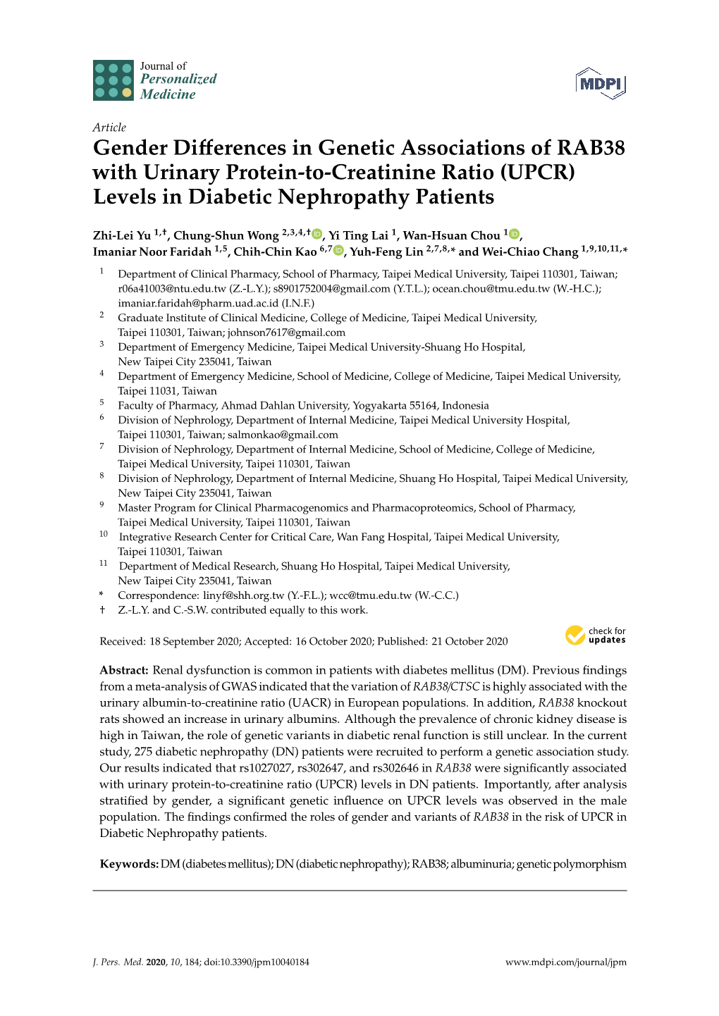 (UPCR) Levels in Diabetic Nephropathy Patients