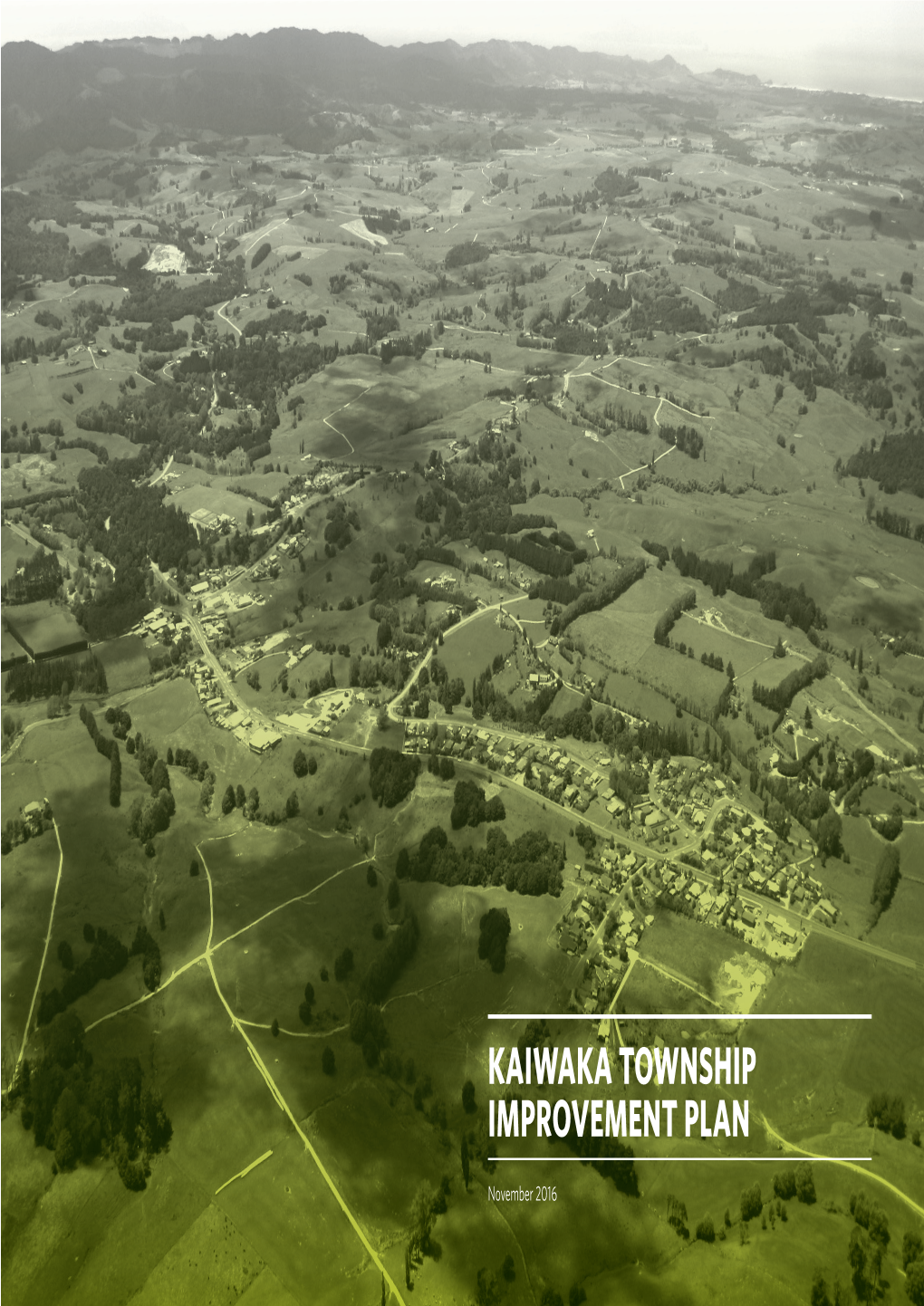 Kaiwaka Township Improvement Plan