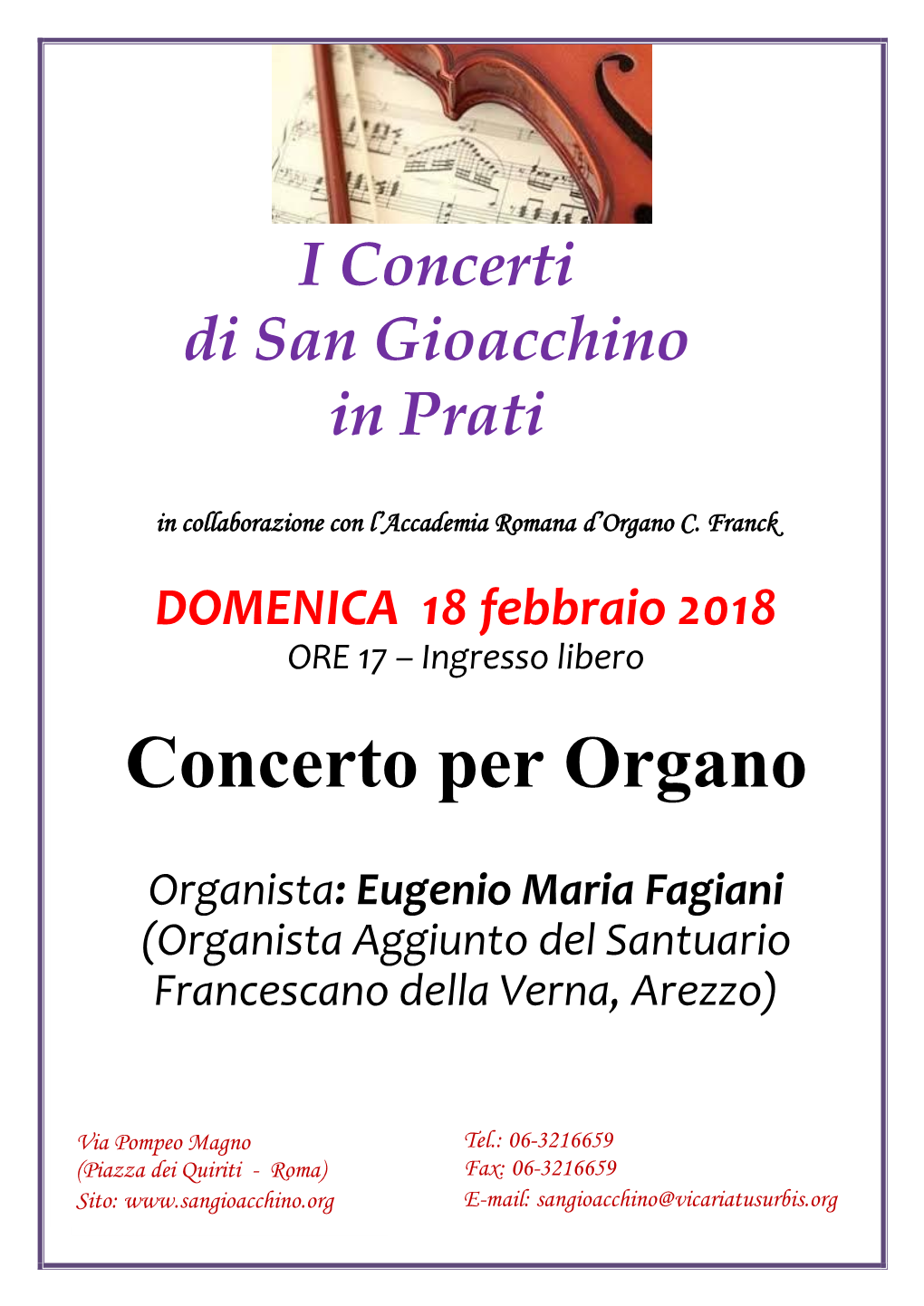 Concerto Per Organo