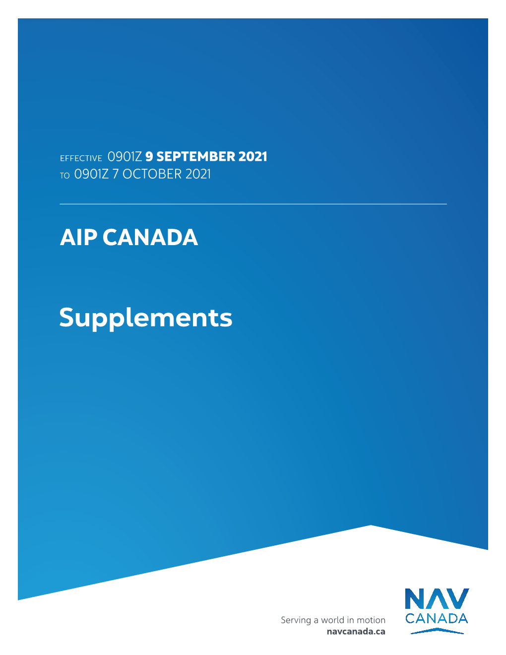 AIP Canada Supplements Have Been Cancelled