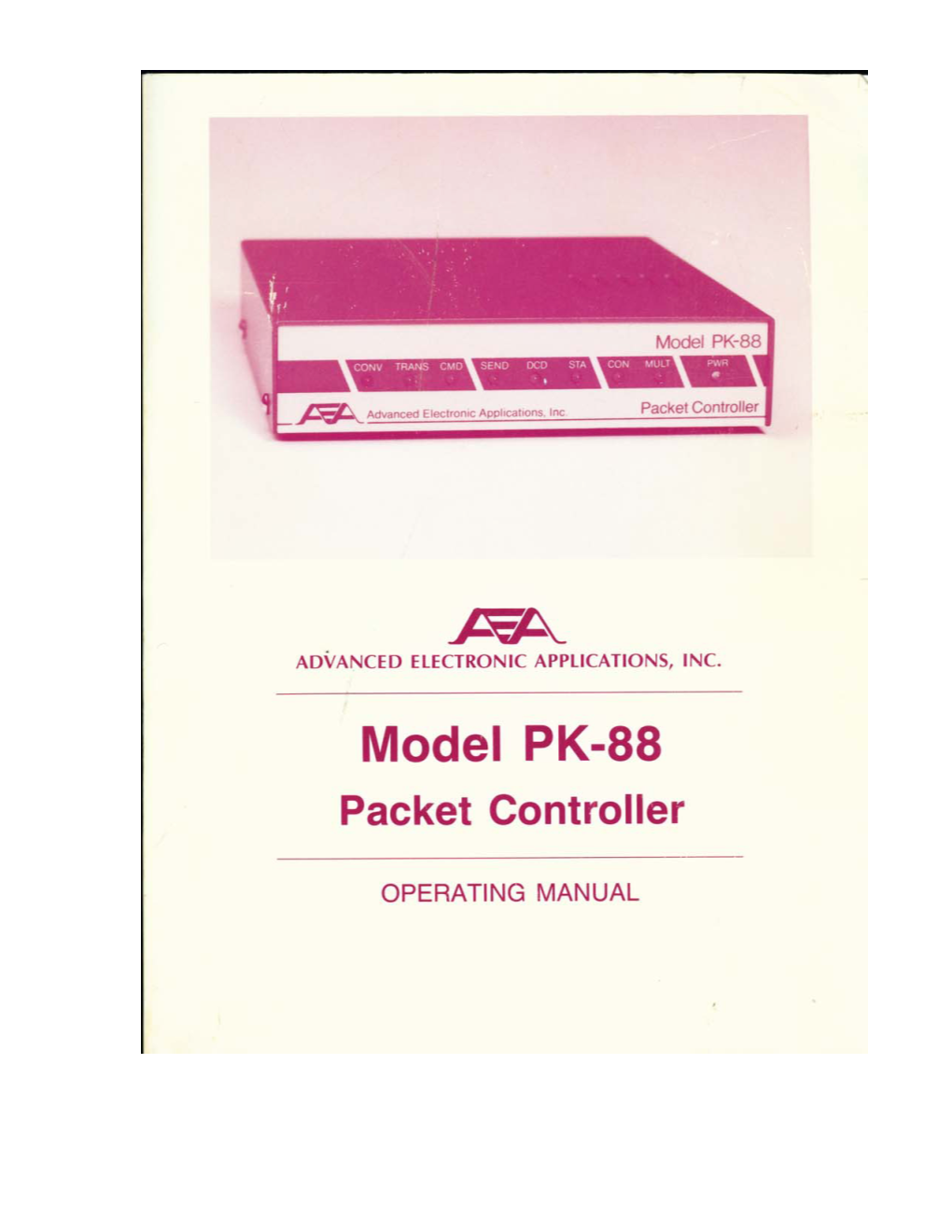 Pk-88 Packet Controller