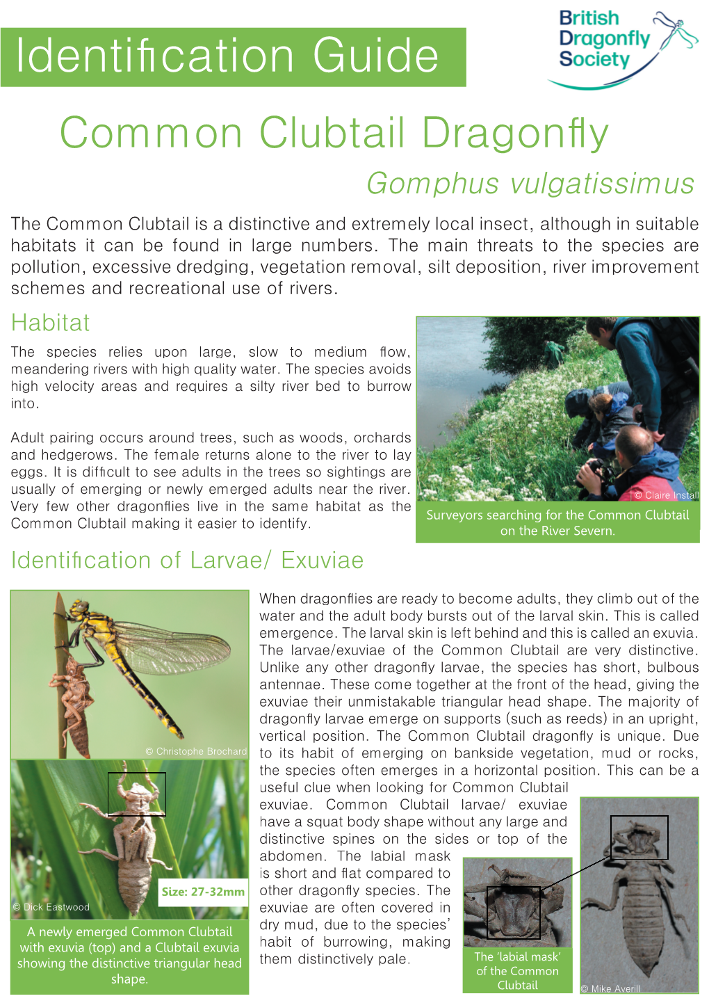 Id Guide Gomphus.Indd