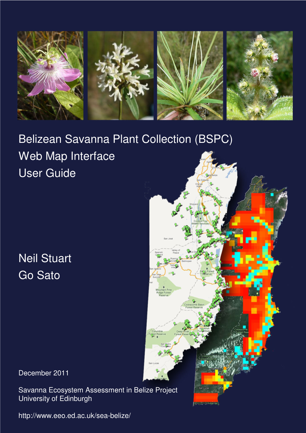 Belizean Savanna Plant Collection (BSPC) Web Map Interface User Guide