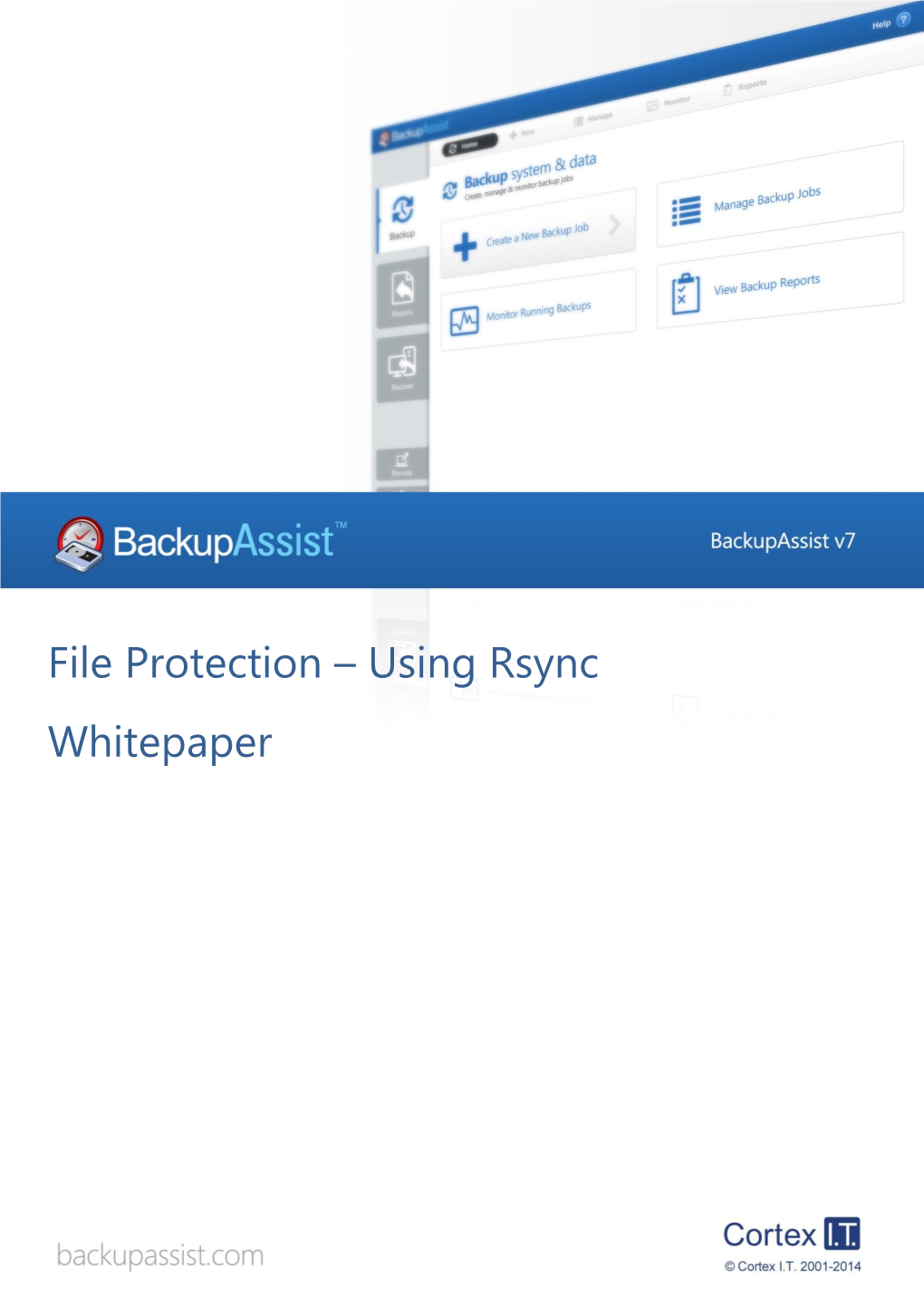 File Protection – Using Rsync Whitepaper