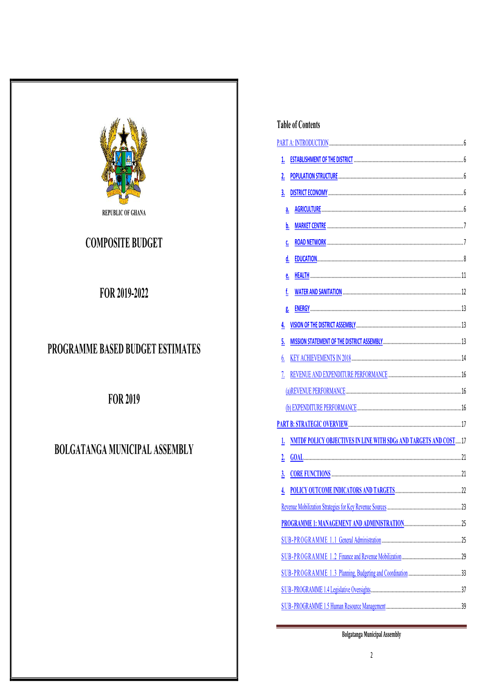 Bolgatanga Municipal Assembly 2