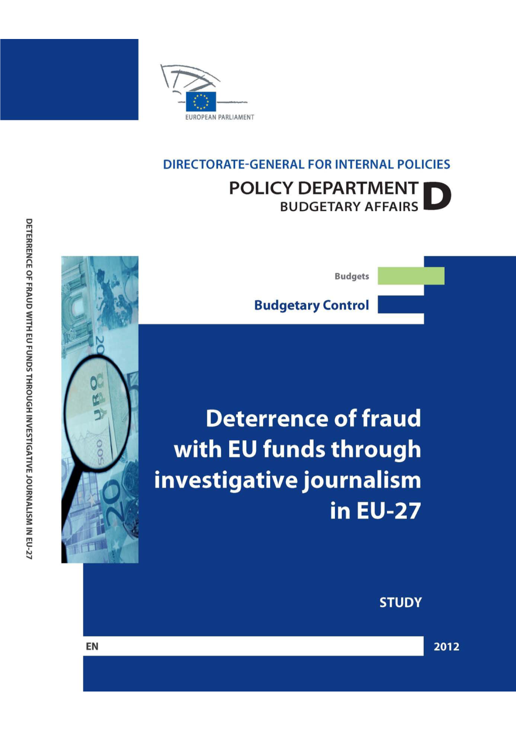 Deterrence of Fraud with EU Funds Through Investigative Journalism in EU-27