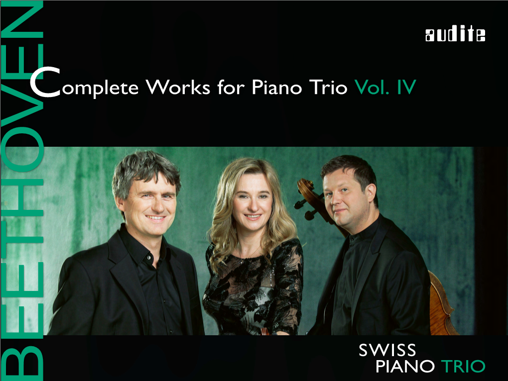 Digibooklet Beethoven Complete Works for Piano Trio Vol. IV Swiss