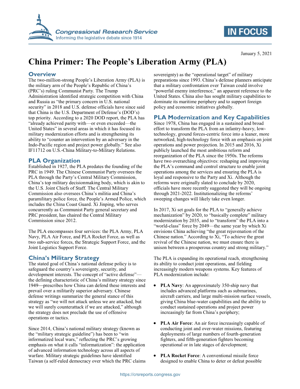 The People's Liberation Army