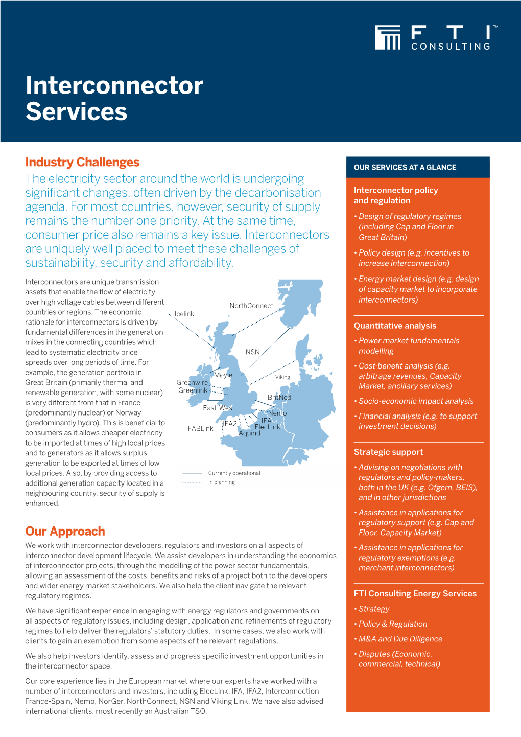 Interconnector Services