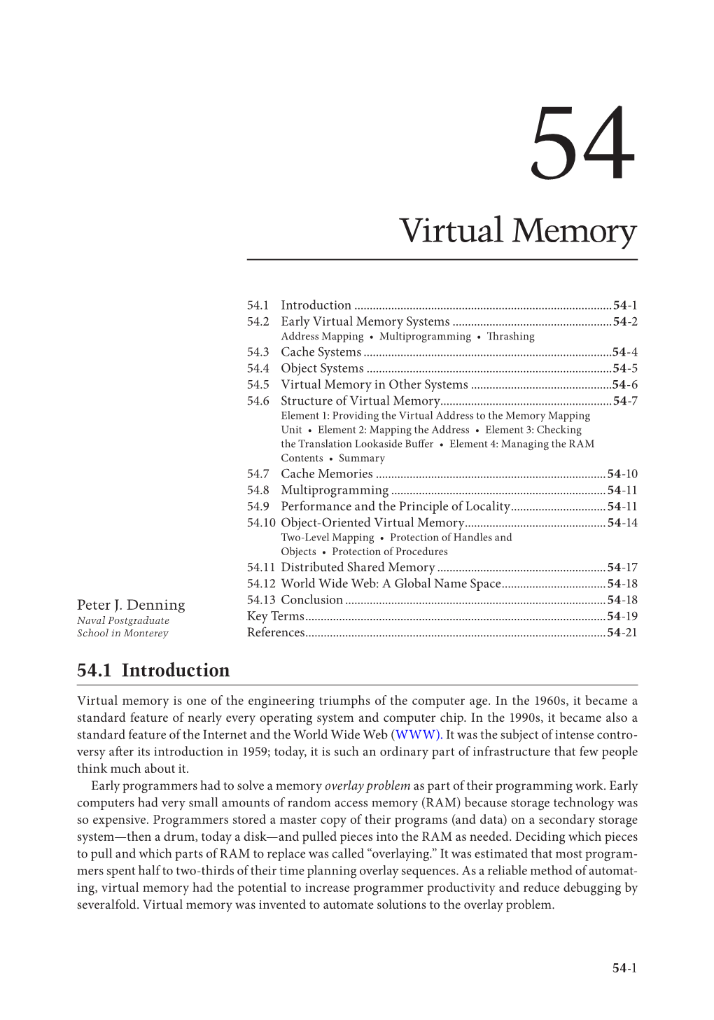 Virtual Memory