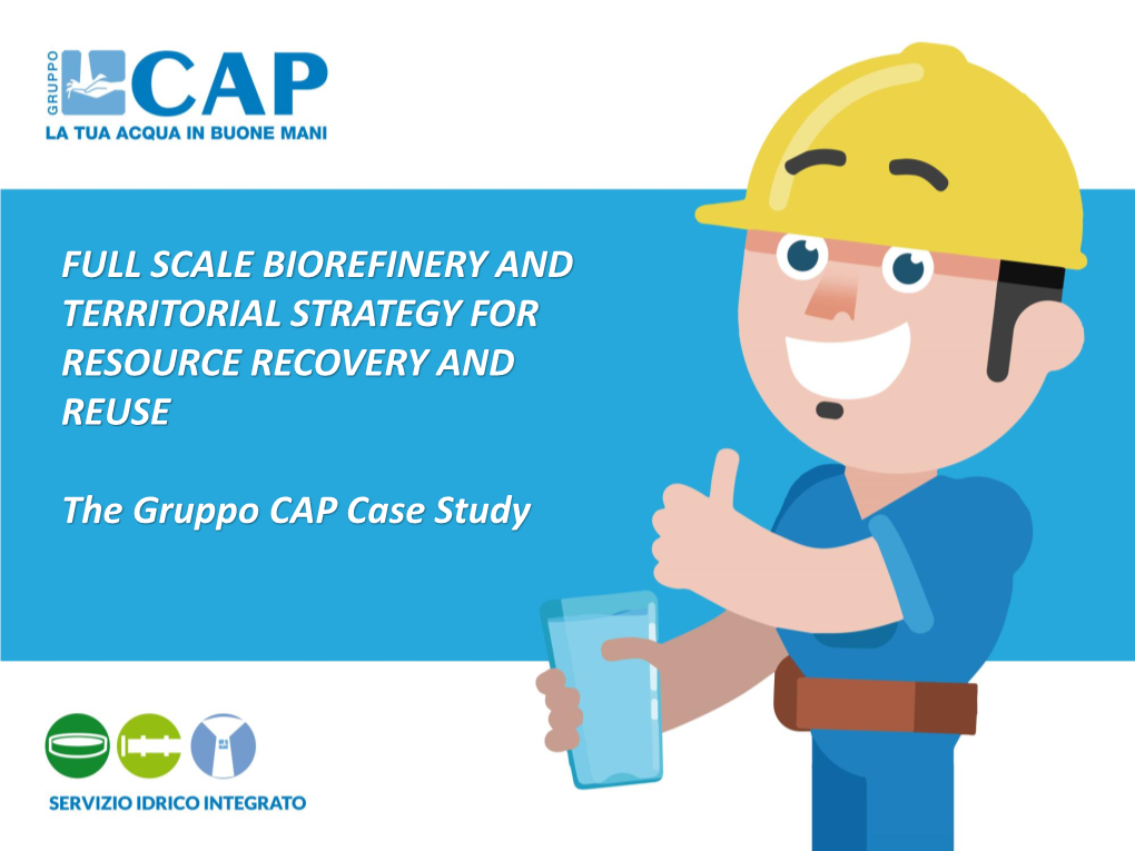 Gruppo CAP Case Study SUMMARY