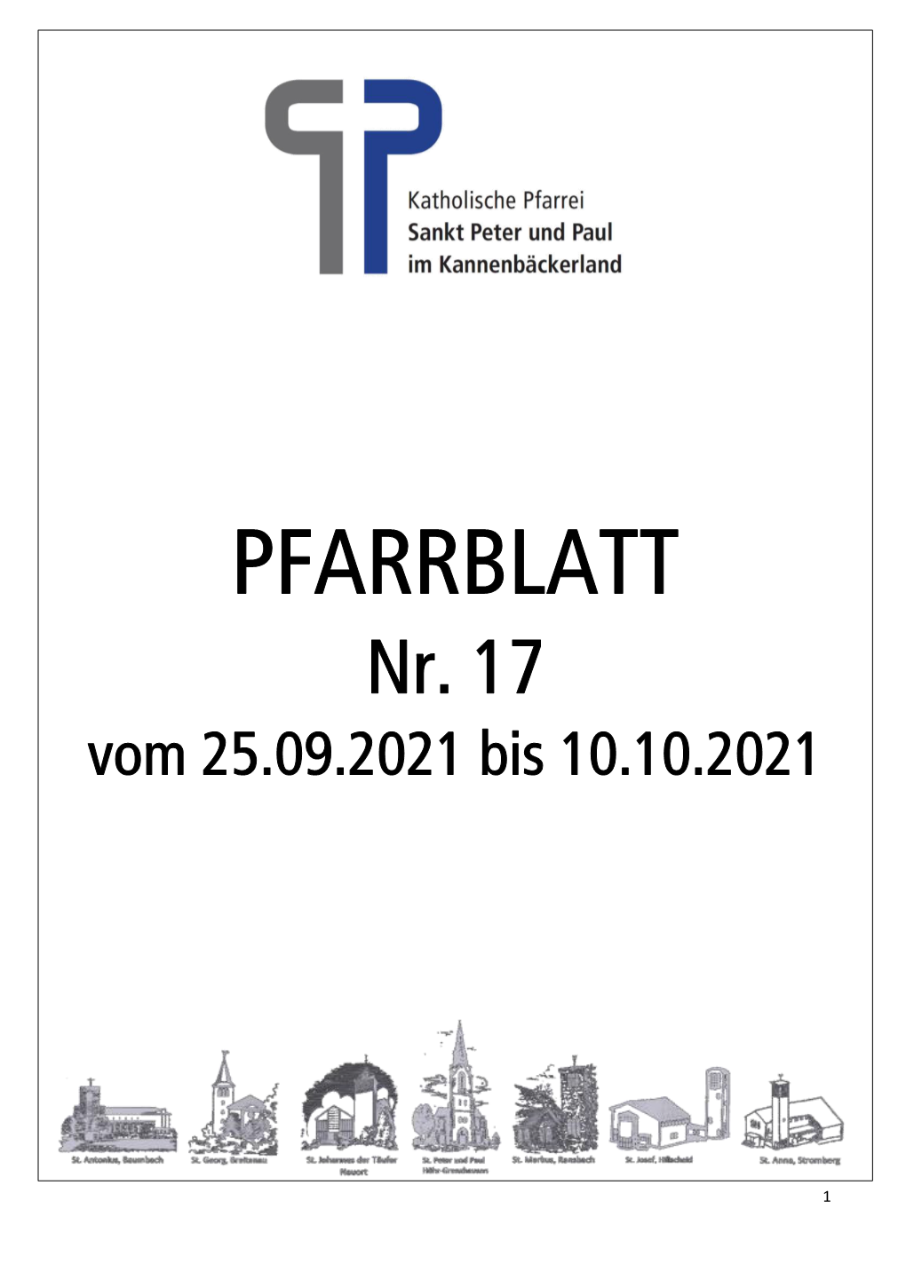 PFARRBLATT Nr