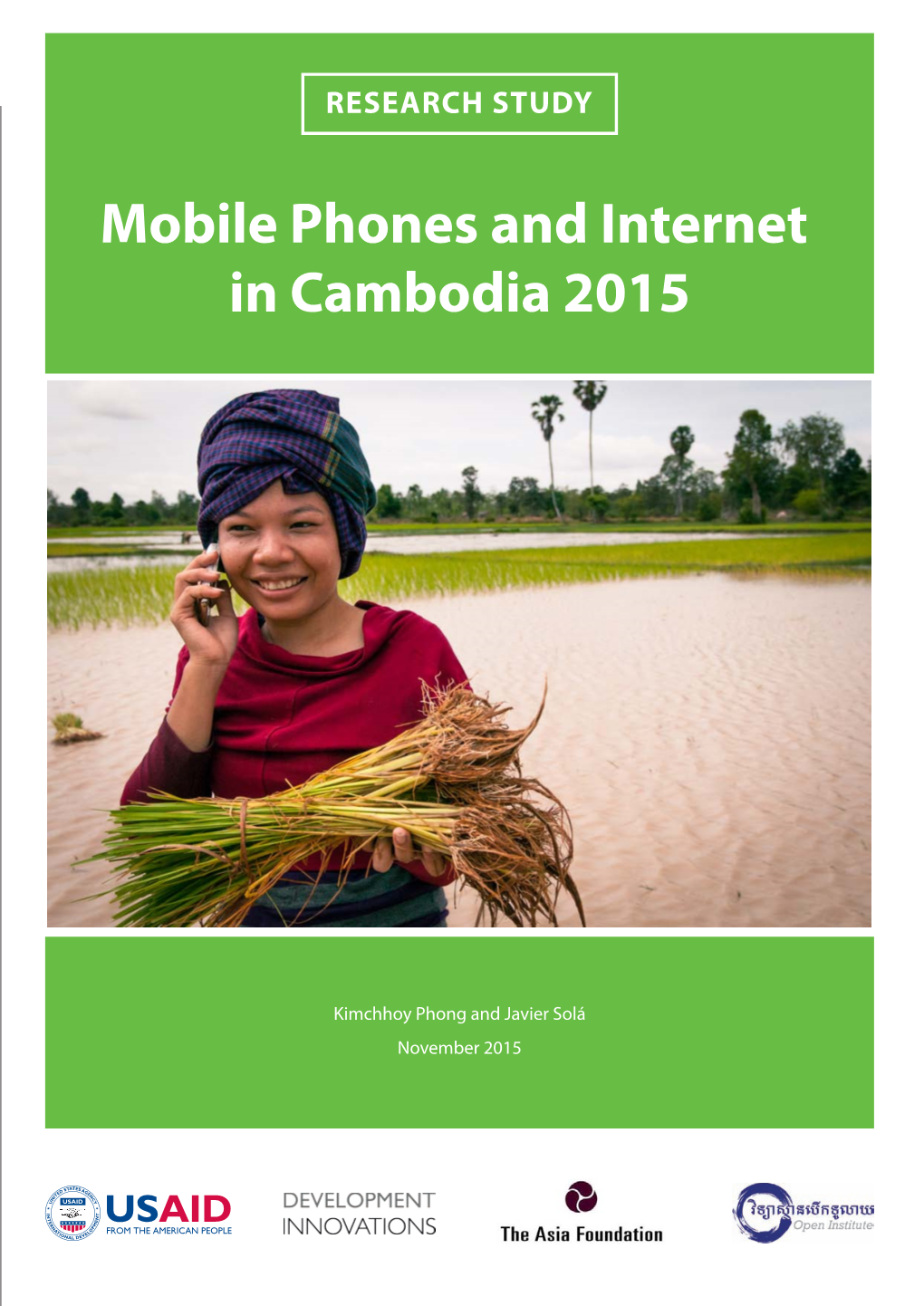 Mobile Phones and Internet in Cambodia 2015