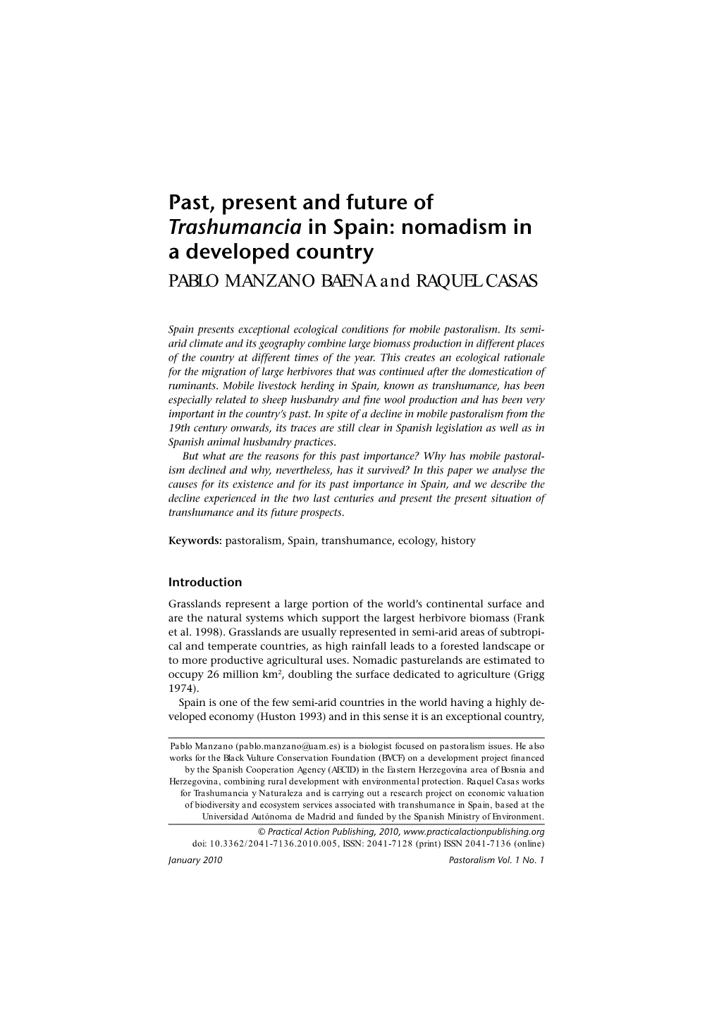 Manzano & Casas 2010 Pastoralism (Practical Action)