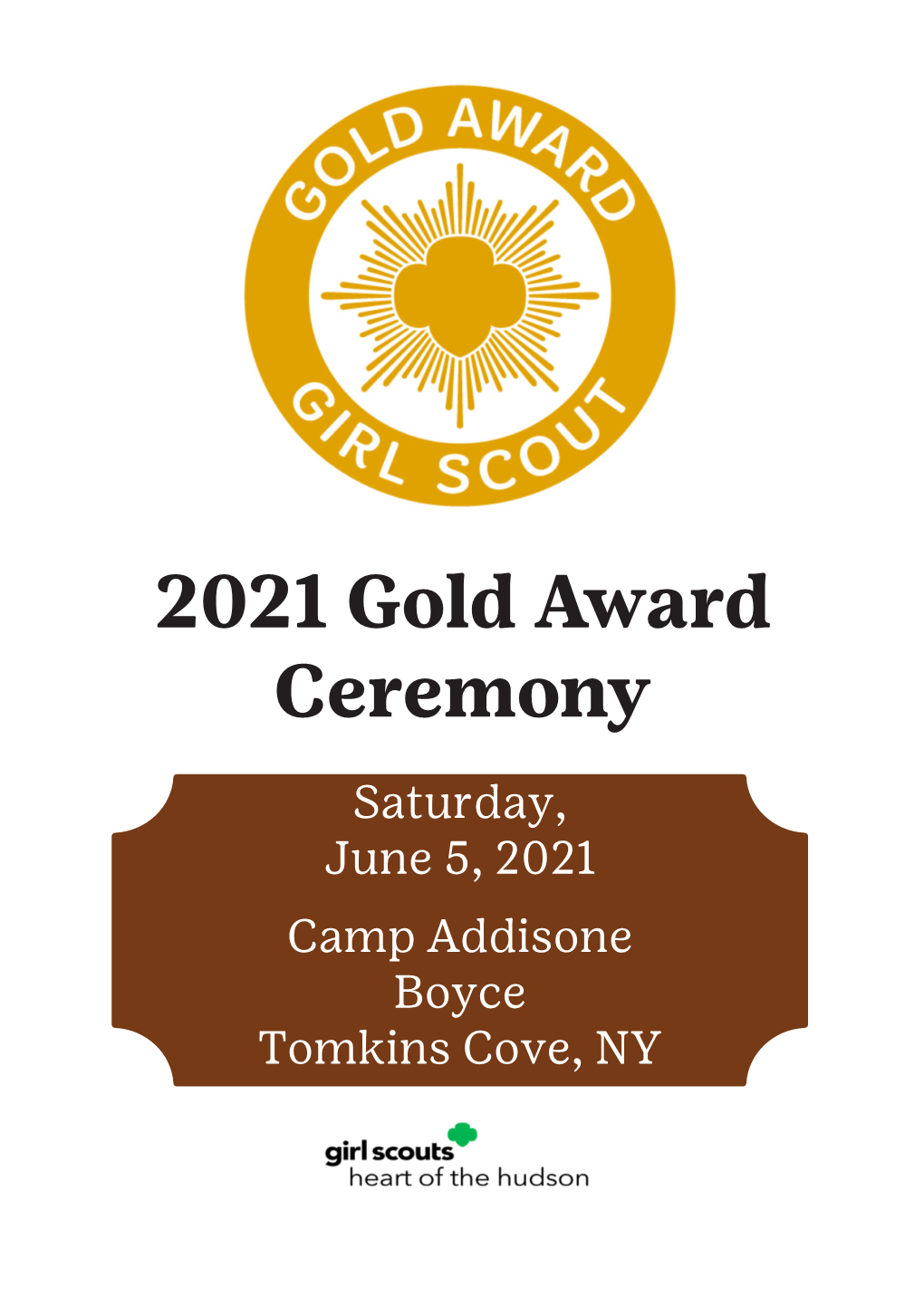 2021 Gold Award Ceremony