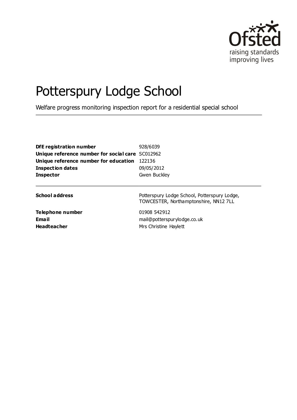 Potterspury Lodge School