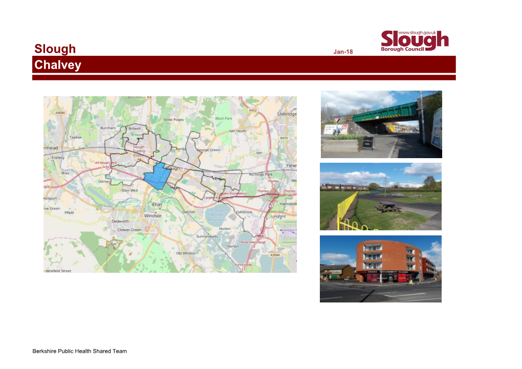 Chalvey Slough at a Slower Rate Than It Has on Average Across Slough Since 2015