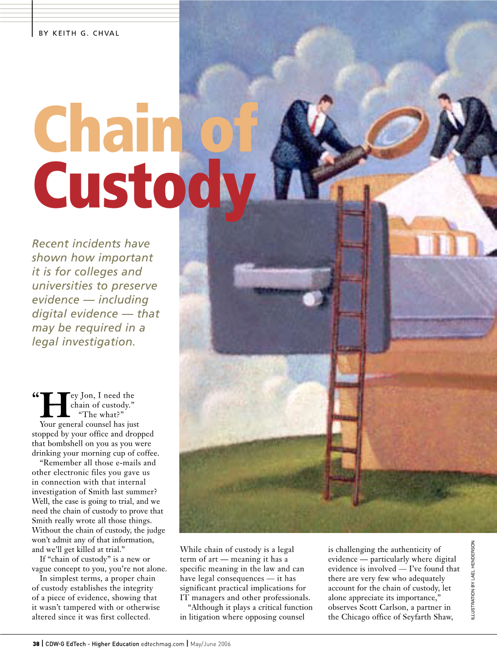 Chain of Custody