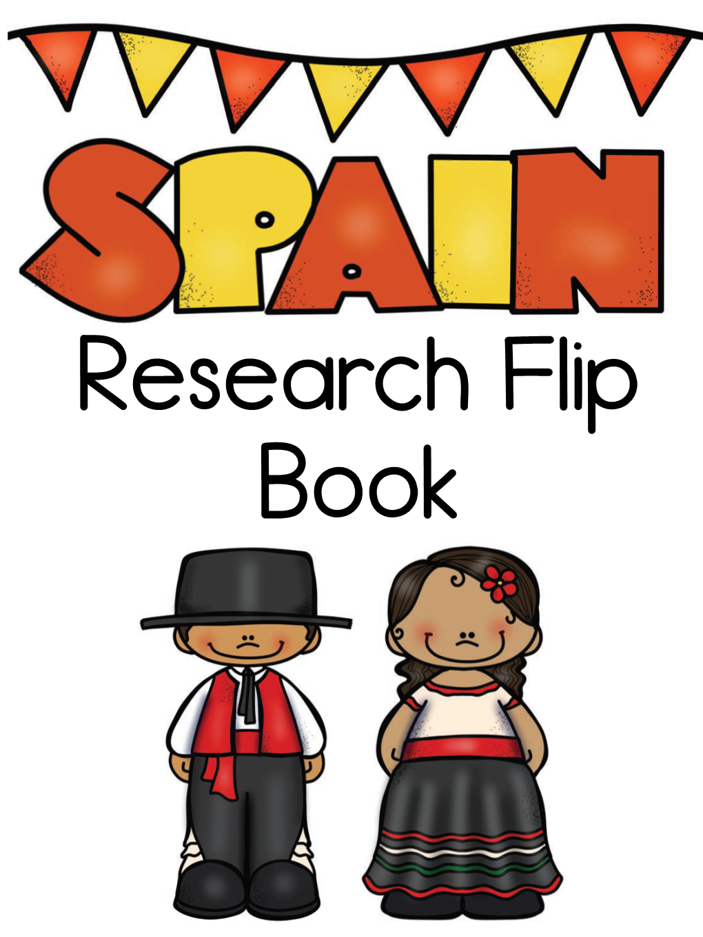 Spain Research Flip Book