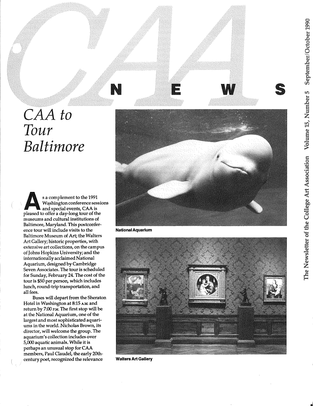 September-October 1990 CAA News