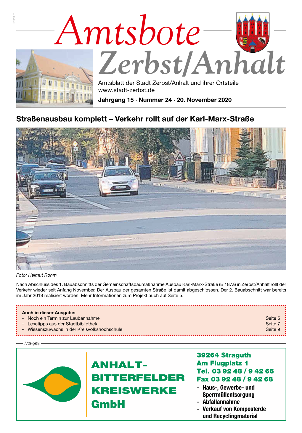 24. Ausgabe V. 20.11.2020