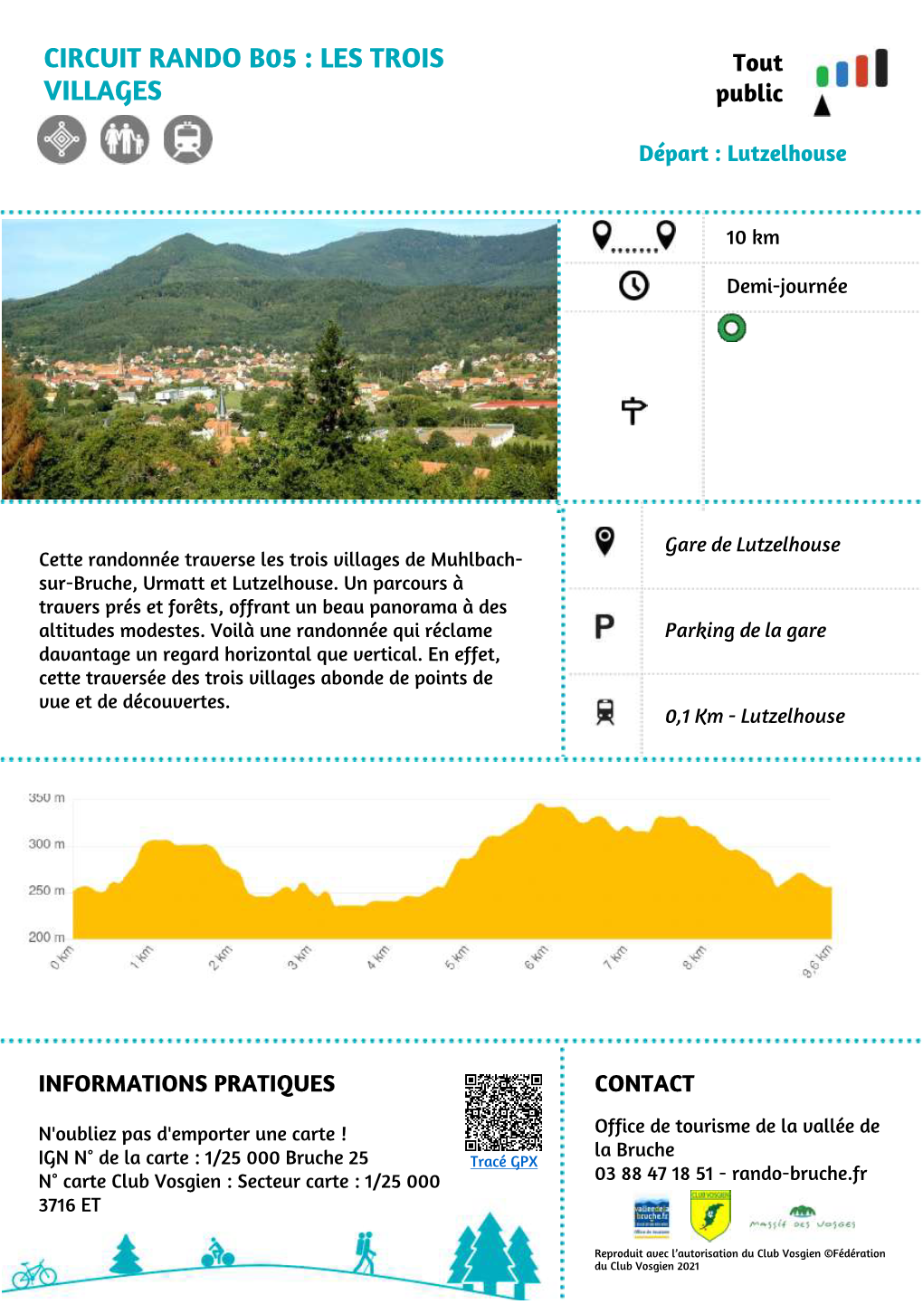 Circuit Rando B05 : Les Trois Villages