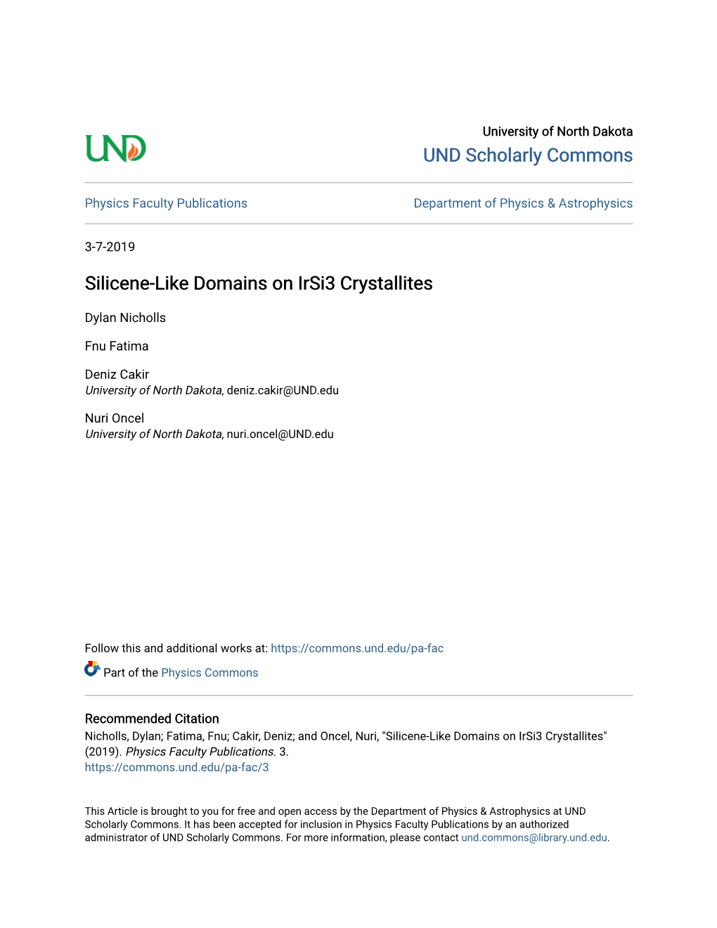 Silicene-Like Domains on Irsi3 Crystallites