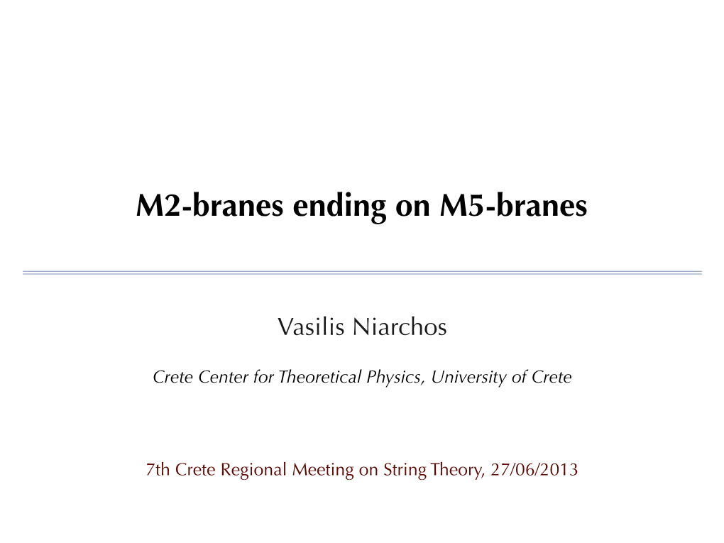 M2-Branes Ending on M5-Branes