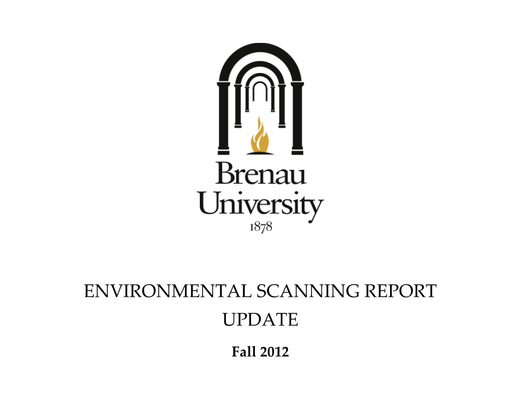 Brenau Environmental Scanning Report