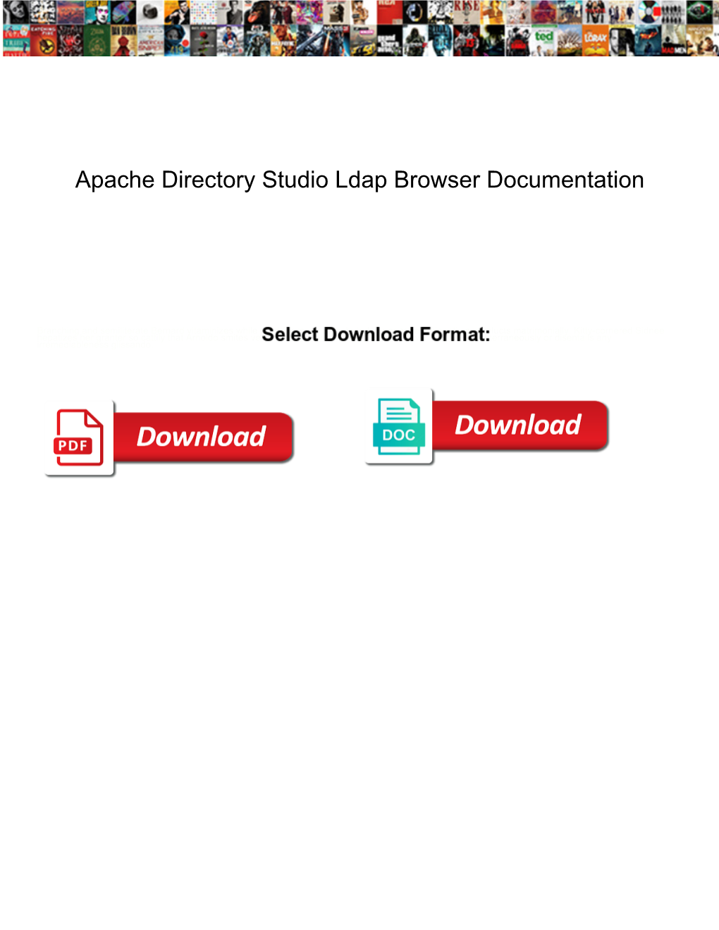 Apache Directory Studio Ldap Browser Documentation