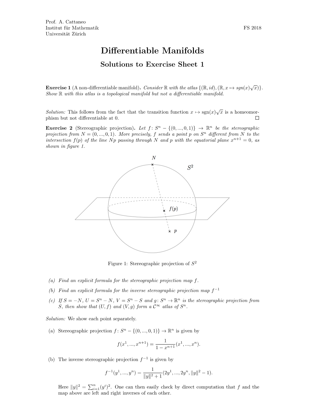 Differentiable Manifolds