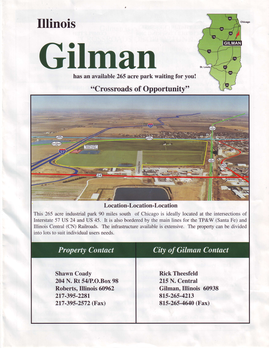Gilman Industrial Park Brochure