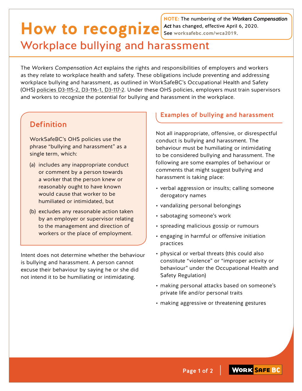 How to Recognize Workplace Bullying and Harassment