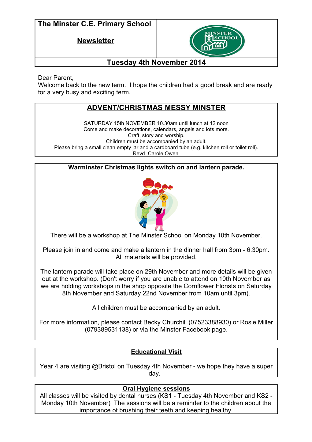 Friday 21St November Christmas Boxes Due In