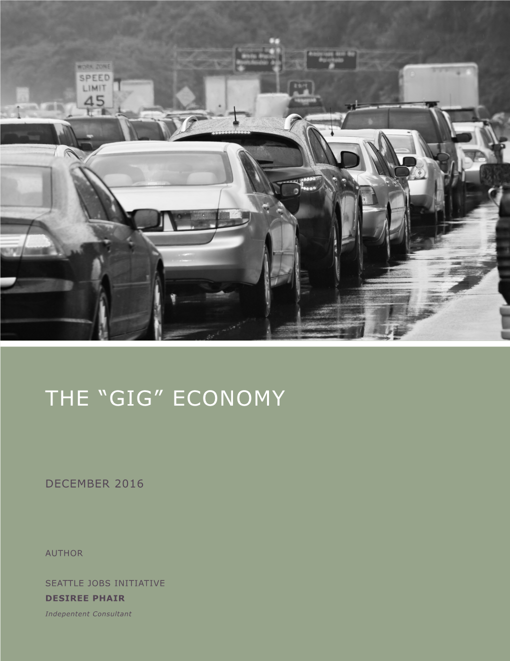 The “Gig” Economy