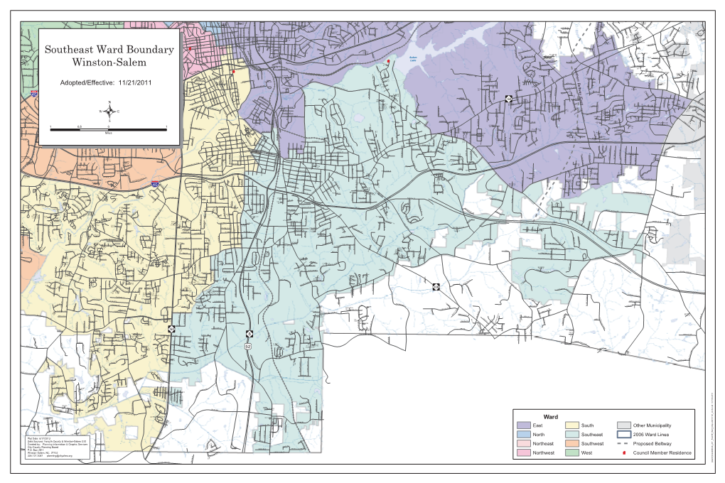 Southeast Ward Map (PDF)