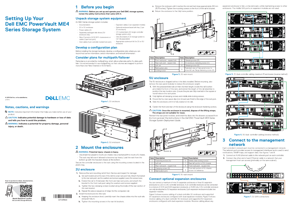 Setting up Your Dell EMC Powervault ME4 Series Storage System