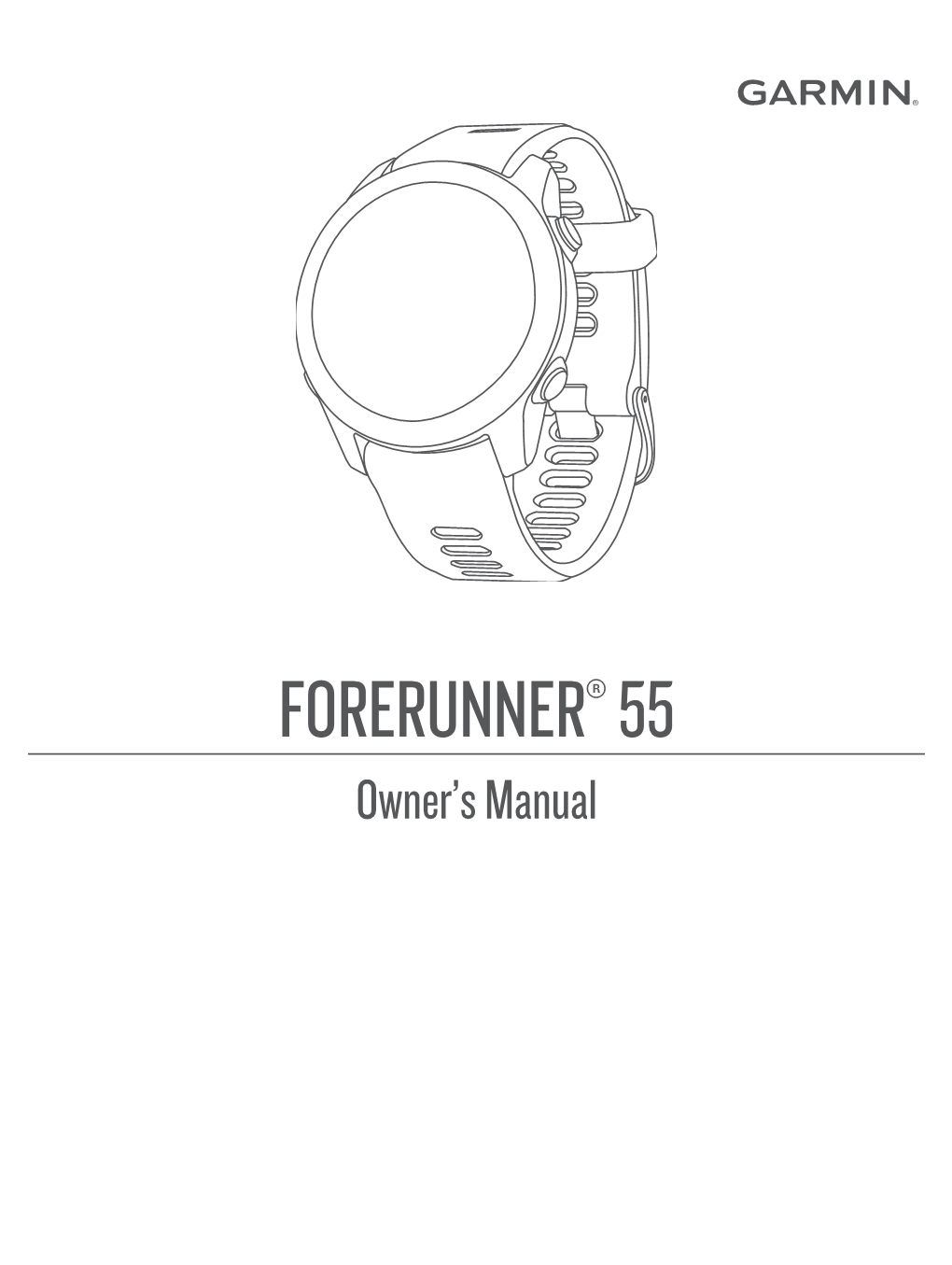 Forerunner®‎ 55 Owner's Manual