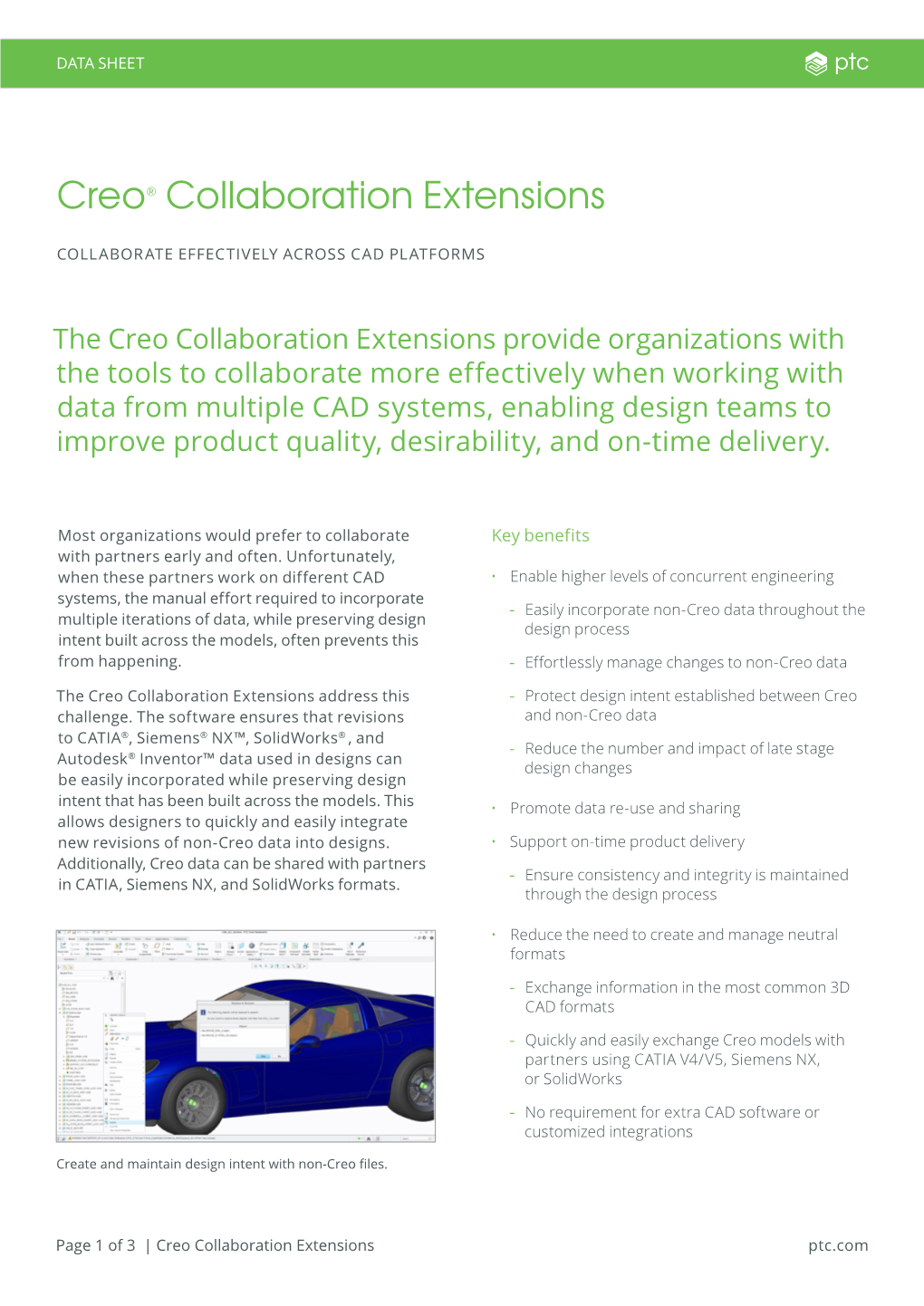 Creo® Collaboration Extensions