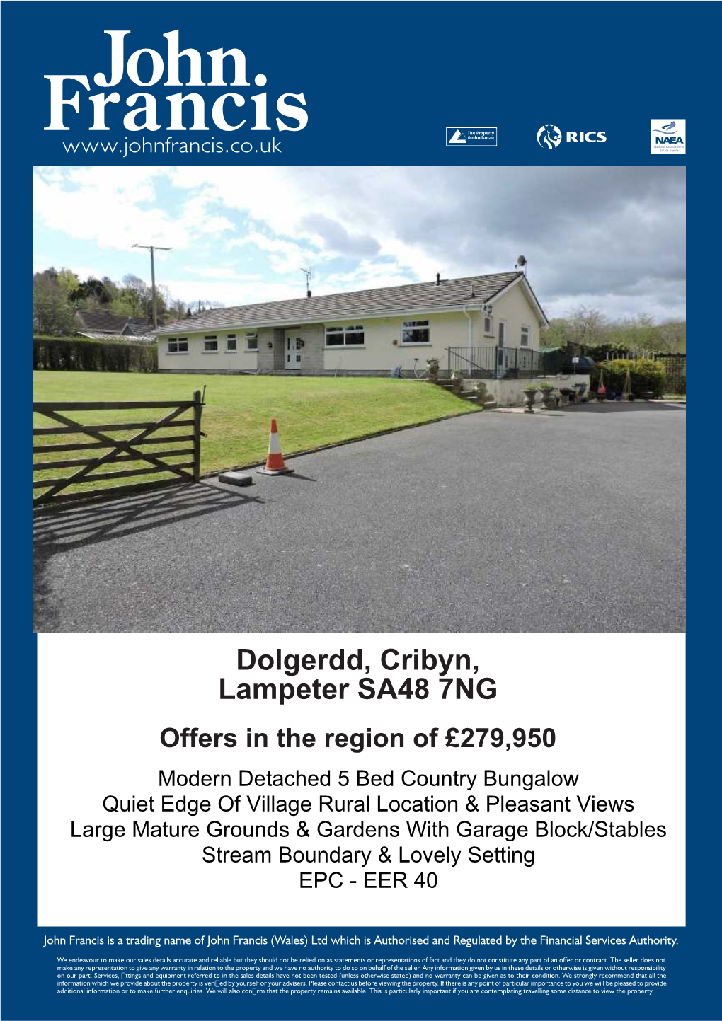 Dolgerdd, Cribyn, Lampeter SA48