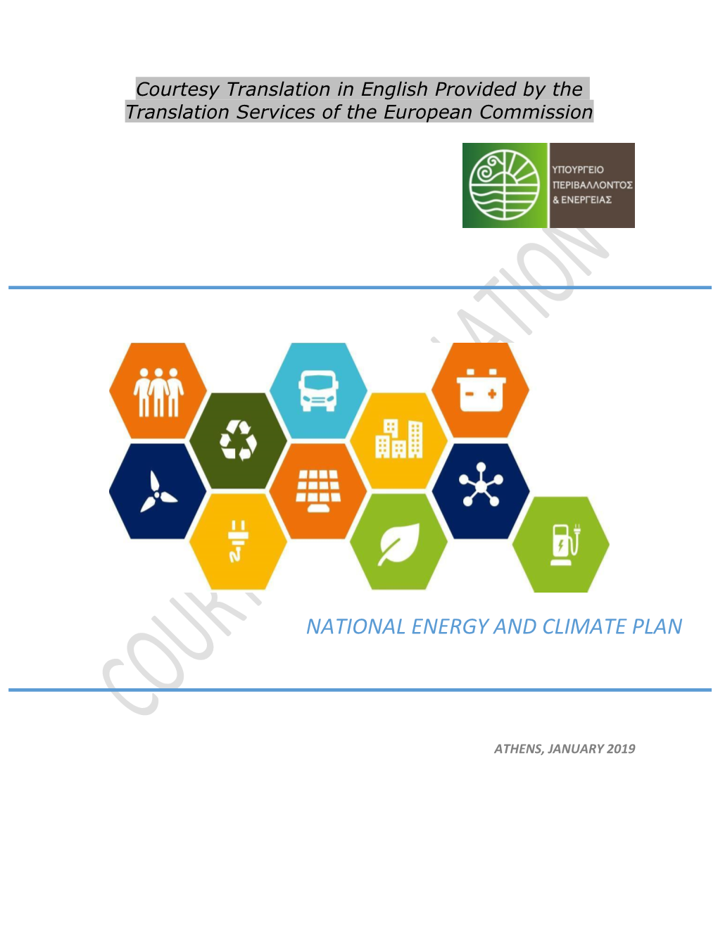 National Energy and Climate Plan