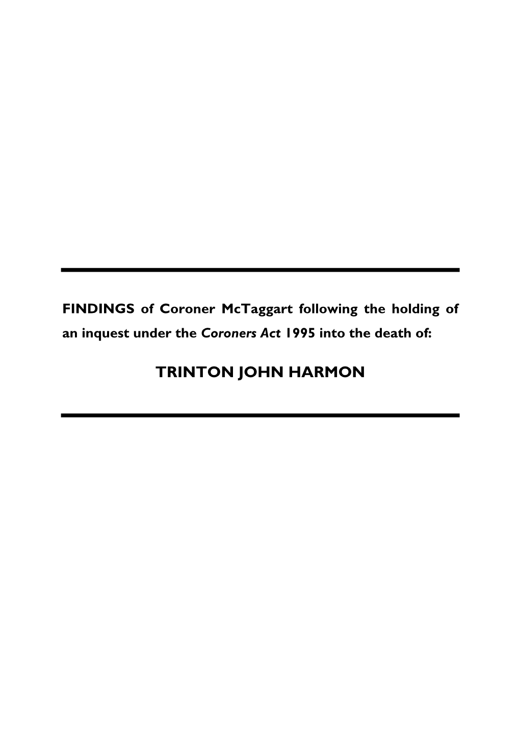 Trinton John Harmon