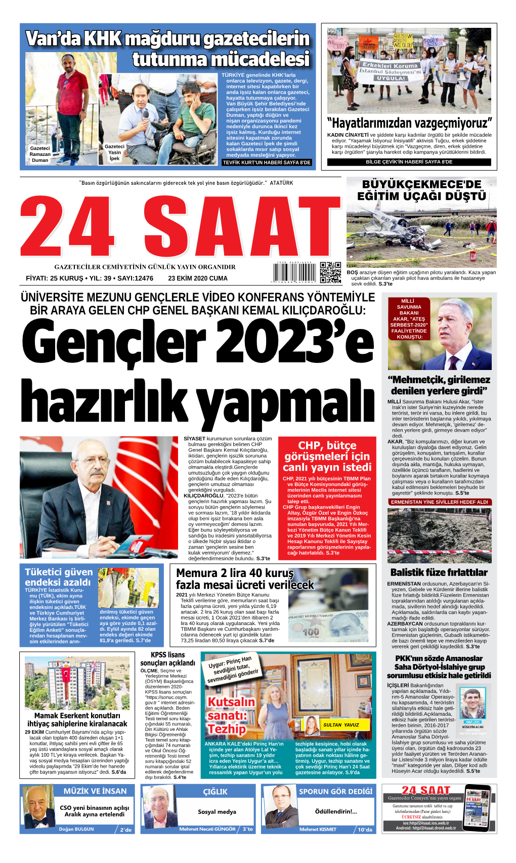 Van'da KHK Mağduru Gazetecilerin Tutunma Mücadelesi