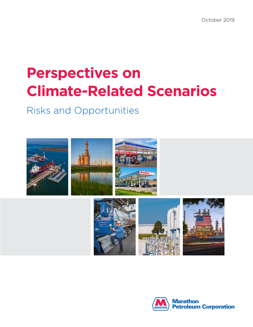 Perspectives on Climate-Related Scenarios Risks and Opportunities Table of Contents