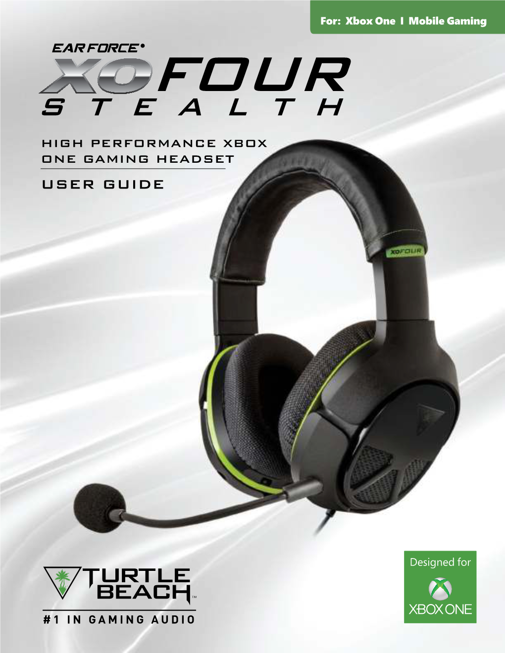 High Performance Xbox One Gaming Headset User Guide