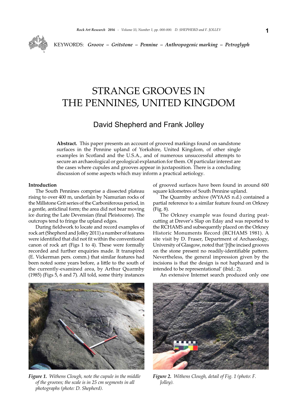 Strange Grooves in the Pennines, United Kingdom