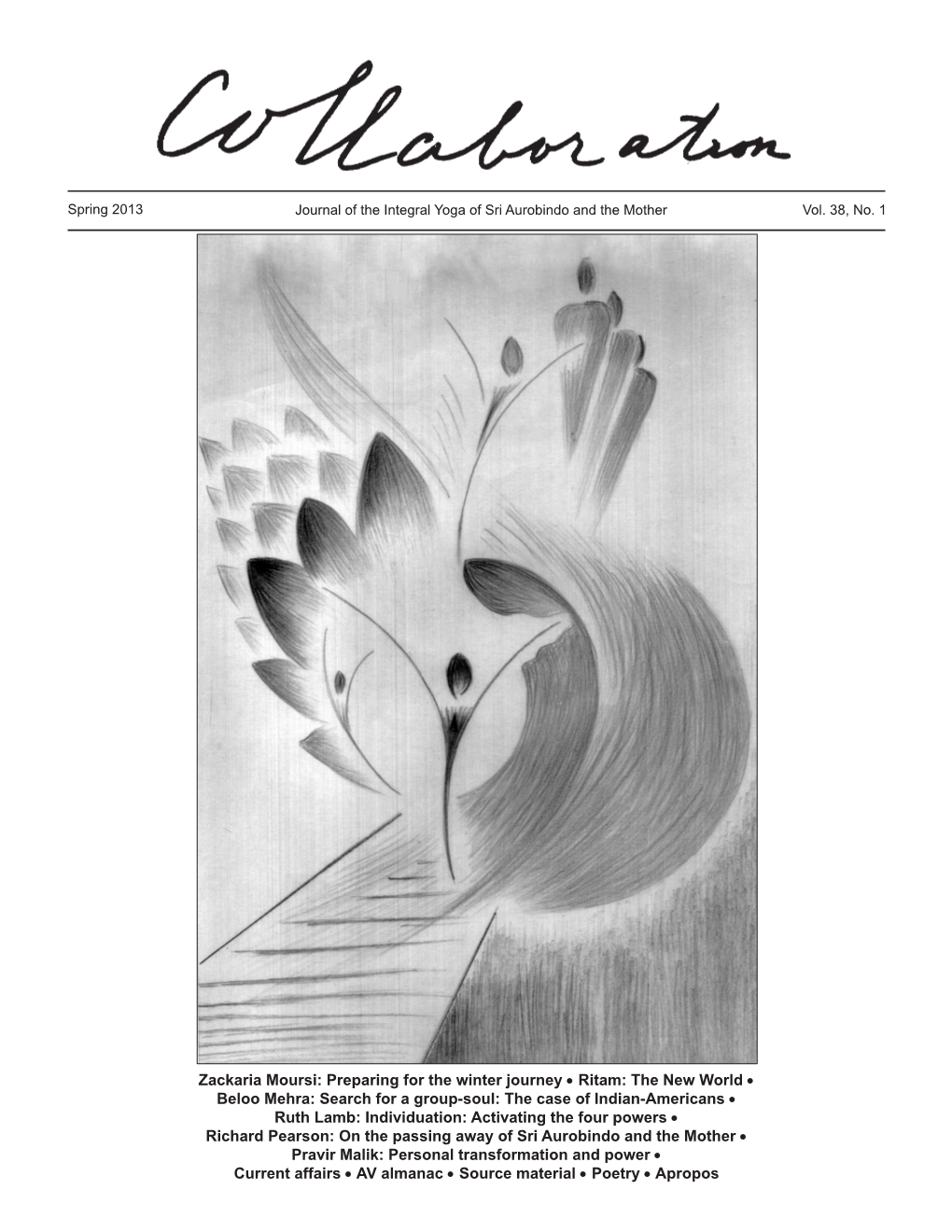 Vol. 38, No. 1 (Spring 2013)