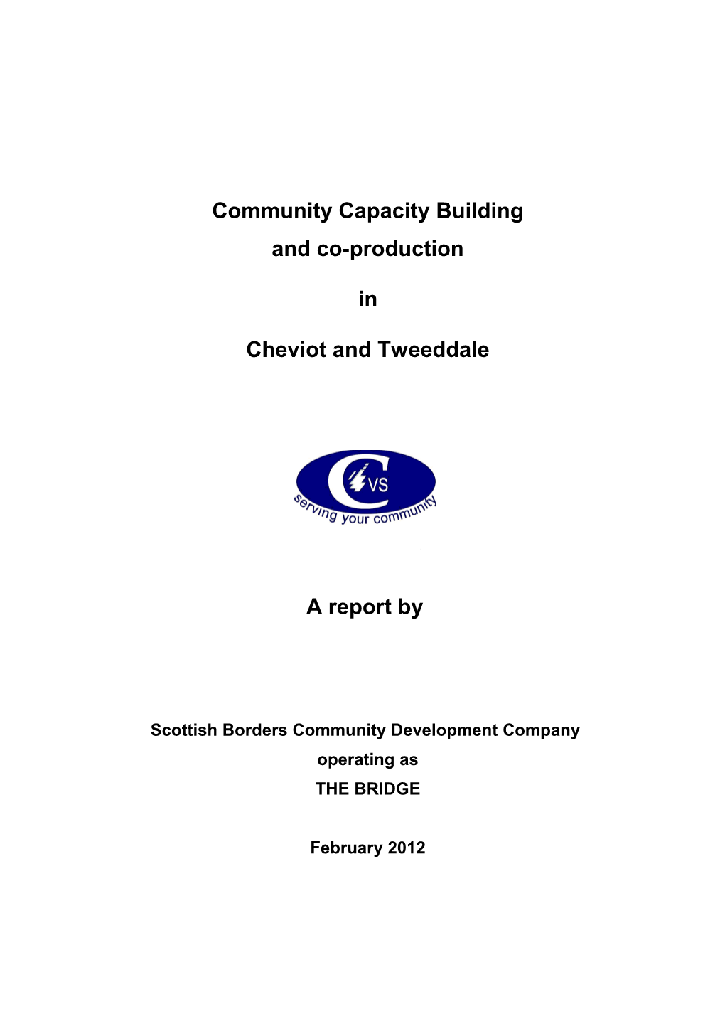 Community Capacity Building