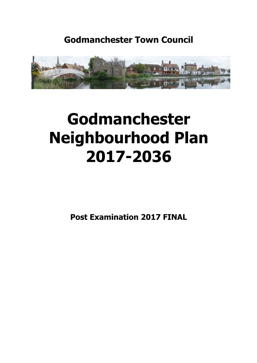 Godmanchester Neighbourhood Plan 2017-2036